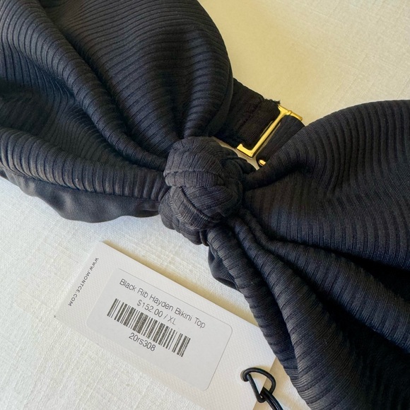 Montce Ribbed Bikini Top - Picture 7 of 8